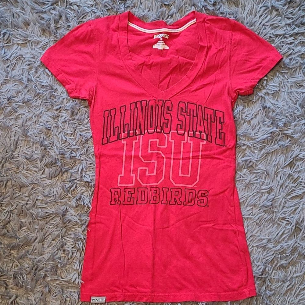 Illinois State Redbirds V-neck‎ tee